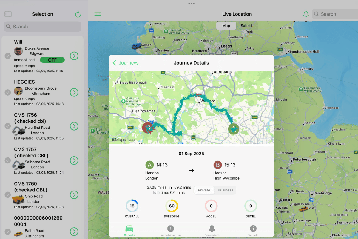Fleet management solutions real time tracking