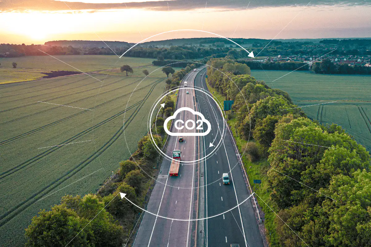 reduce carbon with fleet route optimisation