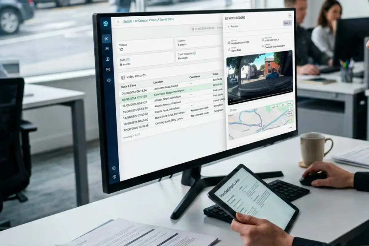 vehicle rental asset tracking see driver behaviour insights